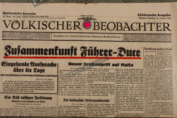 Völkischer Beobachter, 21.01.1941