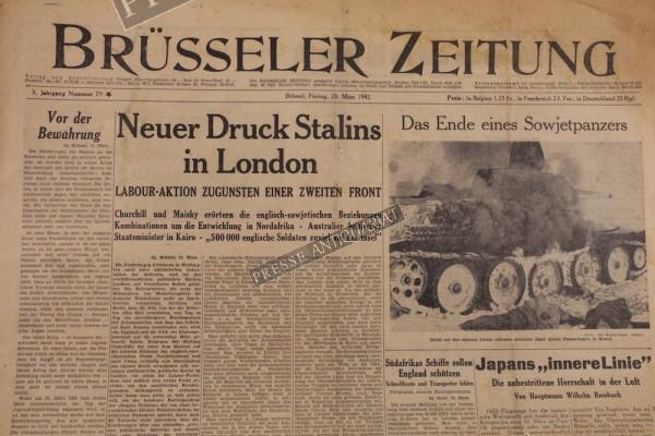 Brüsseler Zeitung, 20.03.1942
