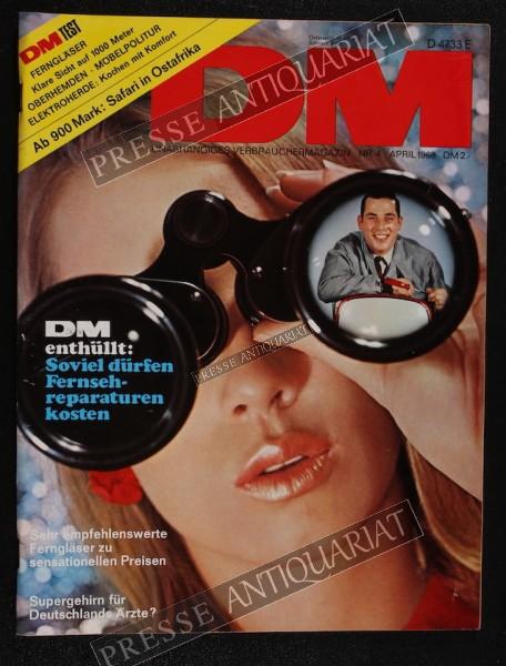 DM Unabhängiges Verbrauchermagazin mit dem Warentest, 01.04.1968 bis 30.04.1968