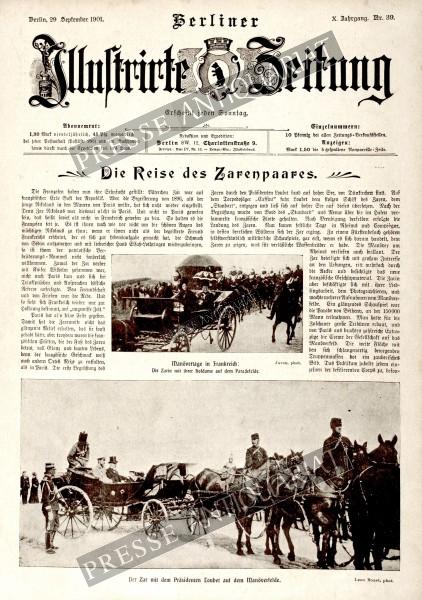 Berliner Illustrirte Zeitung, 29.09.1901 bis 05.10.1901