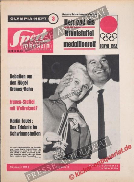 Sportmagazin Nr. 42B, 14.10.1964 bis 20.10.1964