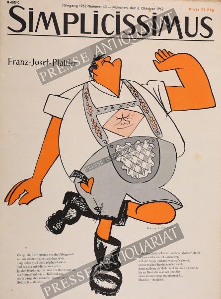 Simplicissimus, 06.10.1962 bis 12.10.1962