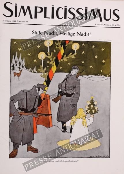 Simplicissimus, 24.12.1954 bis 30.12.1954