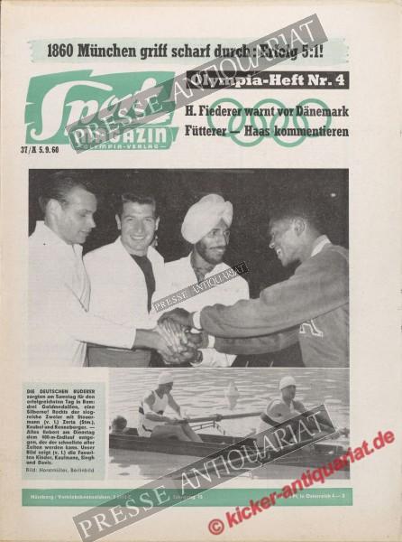 Sportmagazin Nr. 37A, 12.09.1960 bis 18.09.1960