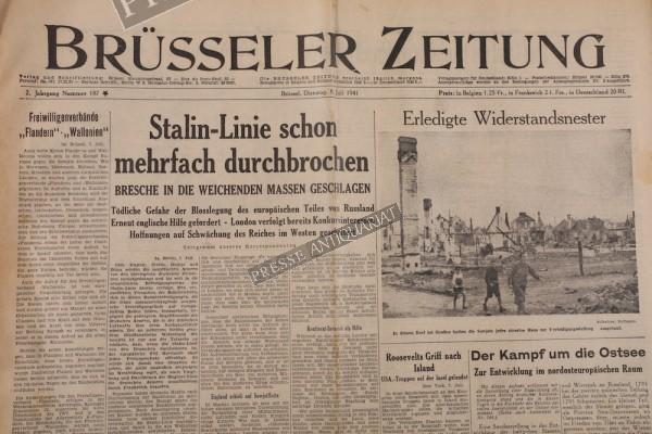 Brüsseler Zeitung, 08.07.1941