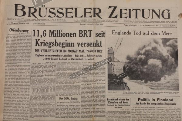 Brüsseler Zeitung, 04.06.1941