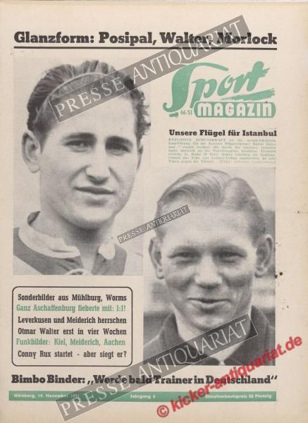 Sportmagazin Nr. 46, 14.11.1951 bis 20.11.1951
