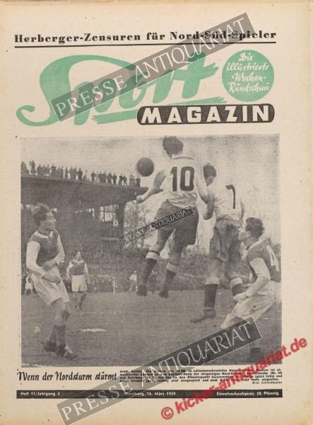 Sportmagazin Nr. 11, 16.03.1949 bis 22.03.1949