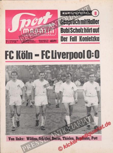 Sportmagazin Nr. 7B, 11.02.1965 bis 17.02.1965