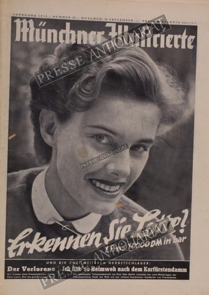 Münchner Illustrierte, 15.09.1951 bis 21.09.1951