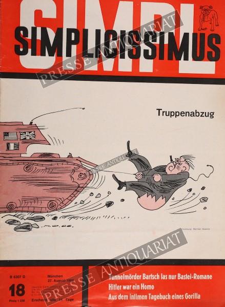 Simplicissimus, 27.08.1966 bis 02.09.1966
