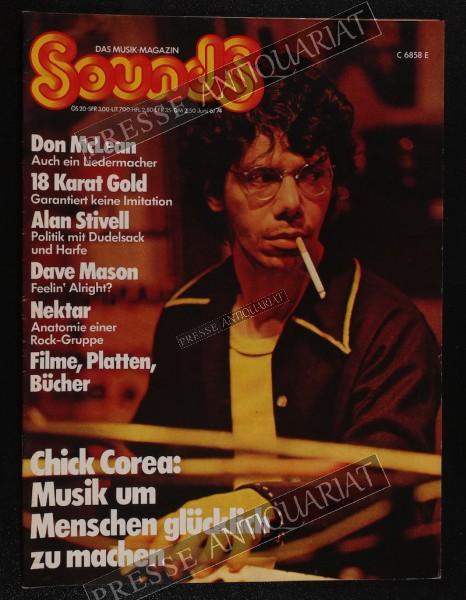 Sounds Musik Magazin, 01.06.1974 bis 30.06.1974