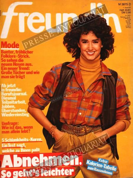 Freundin Modemagazin, 17.09.1981 bis 30.09.1981
