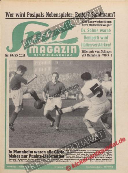Sportmagazin Nr. 49A, 05.12.1955 bis 11.12.1955