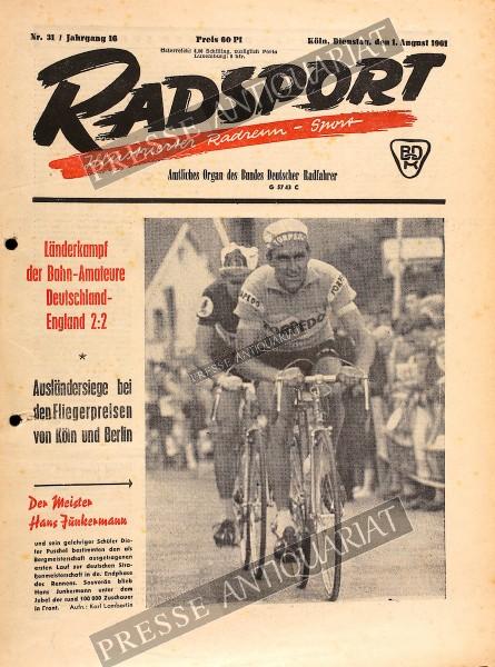 Radsport Illustrierte, 01.08.1961 bis 07.08.1961