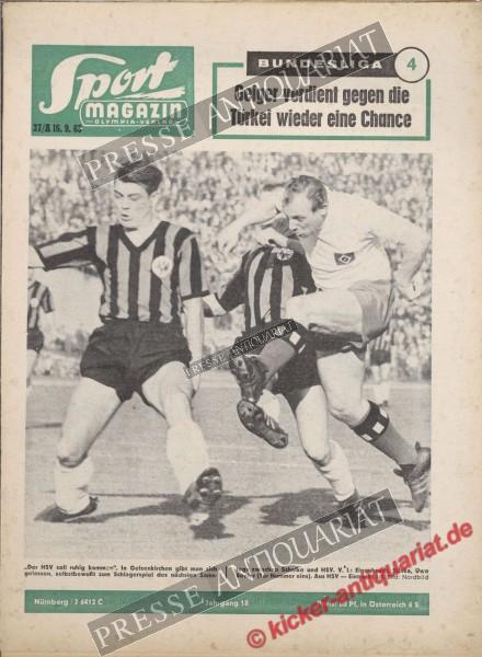 Sportmagazin Nr. 37A, 16.09.1963 bis 22.09.1963