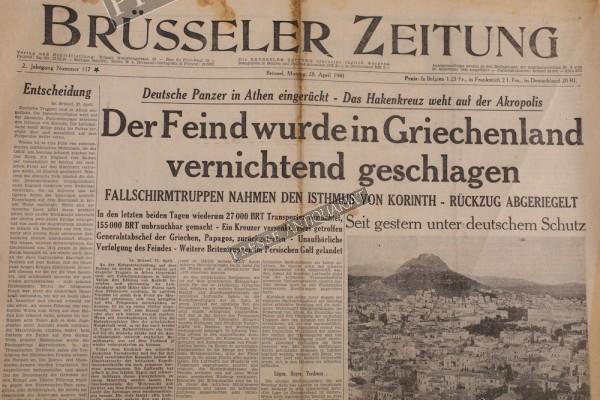 Brüsseler Zeitung, 28.04.1941