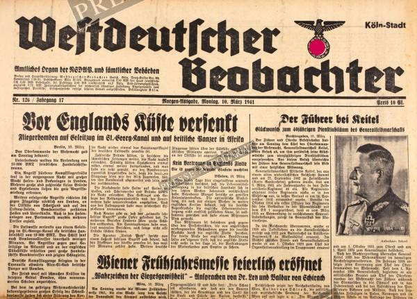 Westdeutscher Beobachter, 10.03.1941