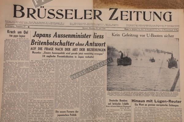 Brüsseler Zeitung, 29.07.1940