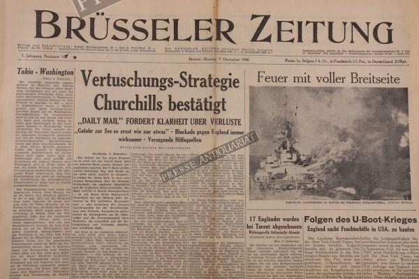 Brüsseler Zeitung, 09.12.1940
