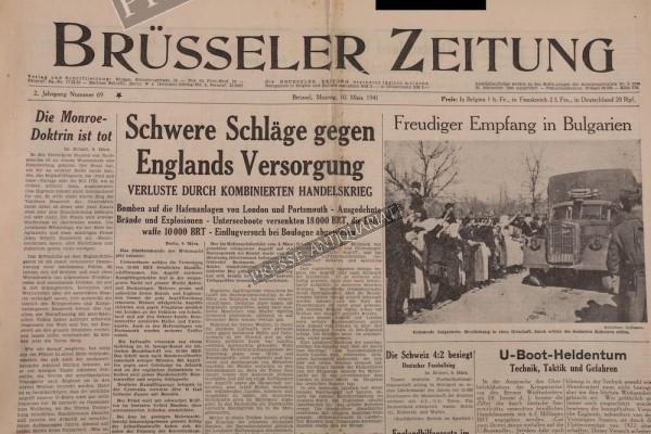 Brüsseler Zeitung, 10.03.1941