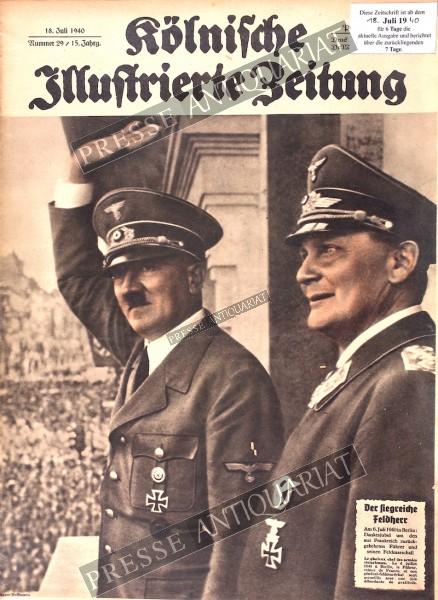 Kölnische Illustrierte Zeitung, 18.07.1940 bis 24.07.1940