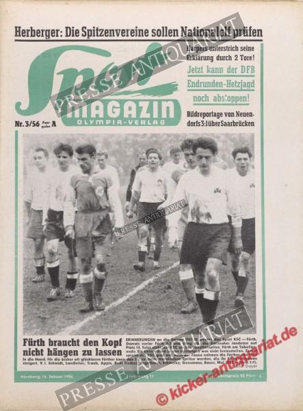 Sportmagazin Nr. 3A, 16.01.1956 bis 22.01.1956