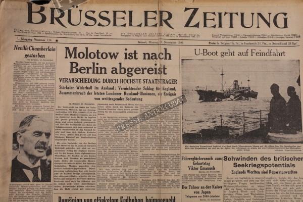 Brüsseler Zeitung, 11.11.1940