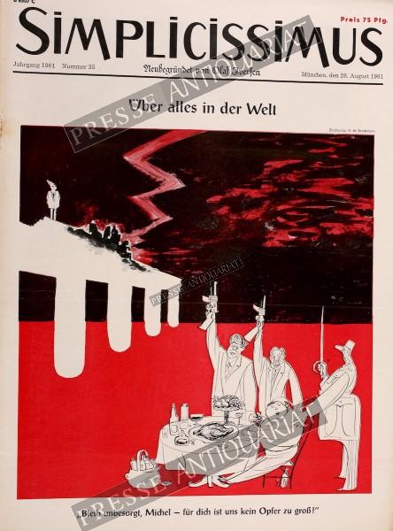 Simplicissimus, 26.08.1961 bis 01.09.1961