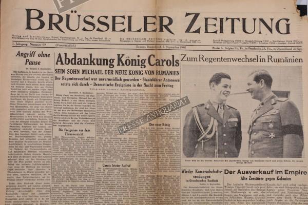 Brüsseler Zeitung, 07.09.1940