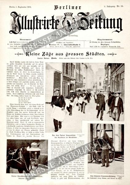 Berliner Illustrirte Zeitung, 01.09.1901 bis 07.09.1901