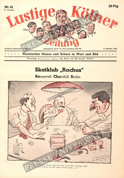 Lustige Kölner Zeitung, 08.10.1941 bis 14.10.1941