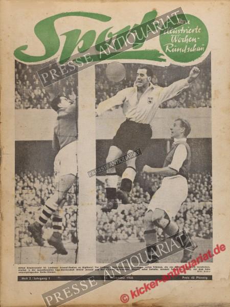 Sportmagazin Nr. 2, 12.11.1946 bis 18.11.1946