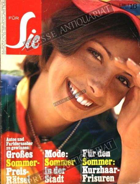 Für Sie, 16.07.1971 bis 29.07.1971