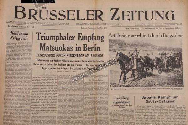 Brüsseler Zeitung, 27.03.1941