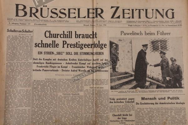 Brüsseler Zeitung, 10.06.1941