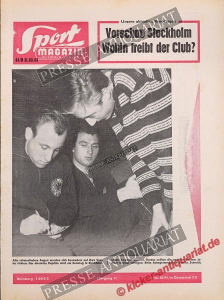 Sportmagazin Nr. 44B, 31.10.1963 bis 06.11.1963