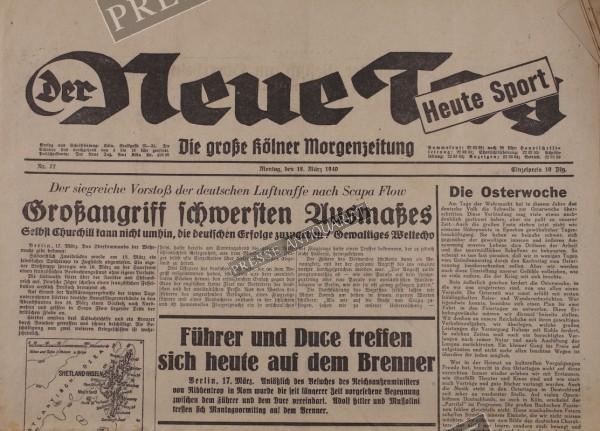 Der Neue Tag, 18.03.1940