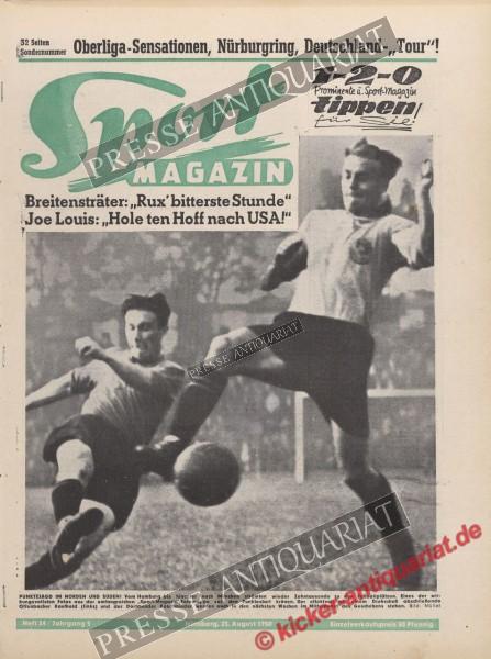 Sportmagazin Nr. 34, 23.08.1950 bis 29.08.1950