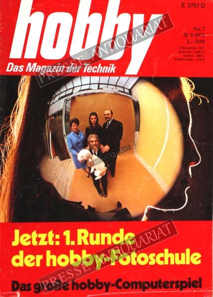 Hobby Magazin, 31.03.1971 bis 13.04.1971