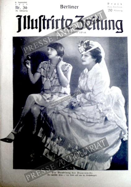 Berliner Illustrirte Zeitung, 06.09.1925 bis 12.09.1925