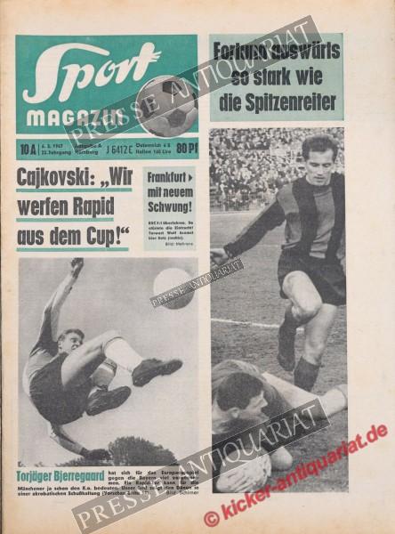 Sportmagazin Nr. 10A, 06.03.1967 bis 12.03.1967