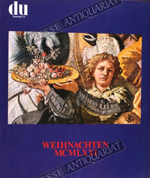 Kulturmagazin DU, 01.12.1971 bis 31.12.1971