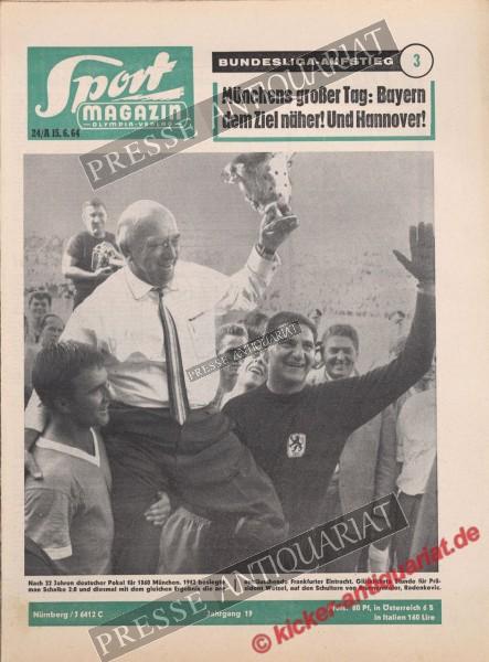 Sportmagazin Nr. 24A, 15.06.1964 bis 21.06.1964