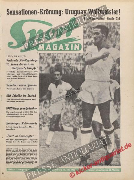 Sportmagazin Nr. 29, 19.07.1950 bis 25.07.1950