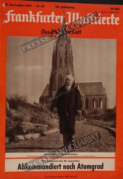 Frankfurter Illustrierte, 11.11.1951 bis 17.11.1951