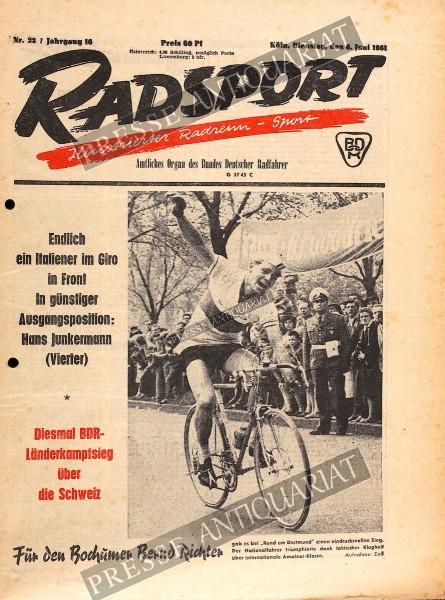 Radsport Illustrierte, 06.06.1961 bis 12.06.1961