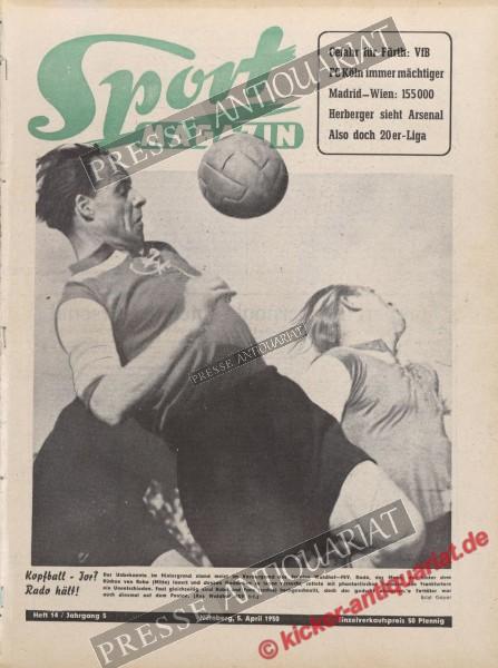 Sportmagazin Nr. 14, 05.04.1950 bis 11.04.1950
