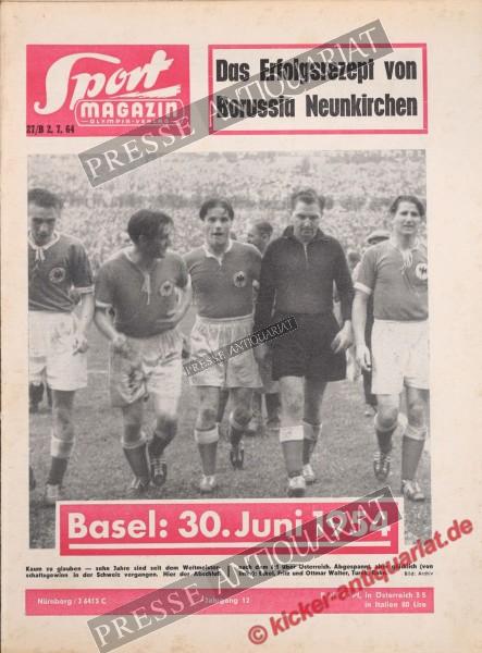 Sportmagazin Nr. 27B, 02.07.1964 bis 08.07.1964