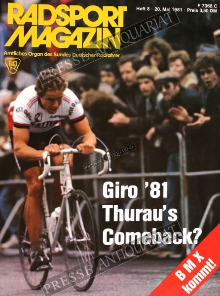Radsport Magazin, 20.05.1981 bis 02.06.1981